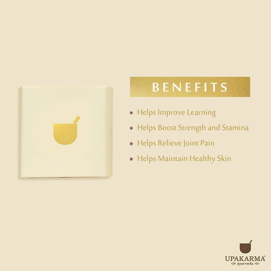 Upakarma Ayurveda Pure SJ Resin with Safed Musli & Pure SJ Resin with Gold Dust Combo - Swadesiicart