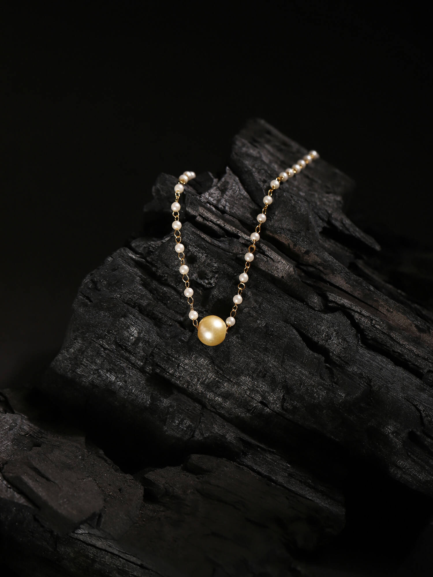 Gold-Polished Chain - Ruby Raang | Swadesiicart