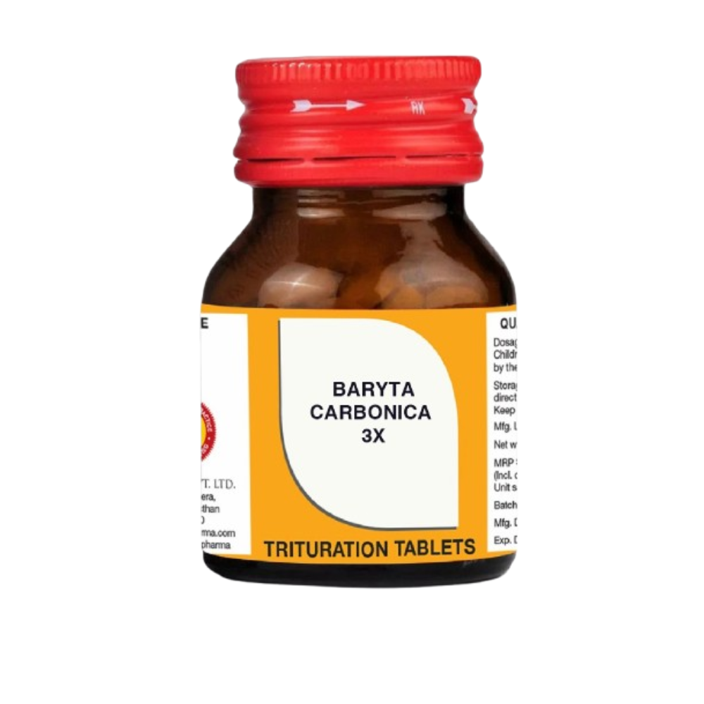 Bjain Homeopathy Baryta Carbonica Trituration Tablets | Swadesiicart