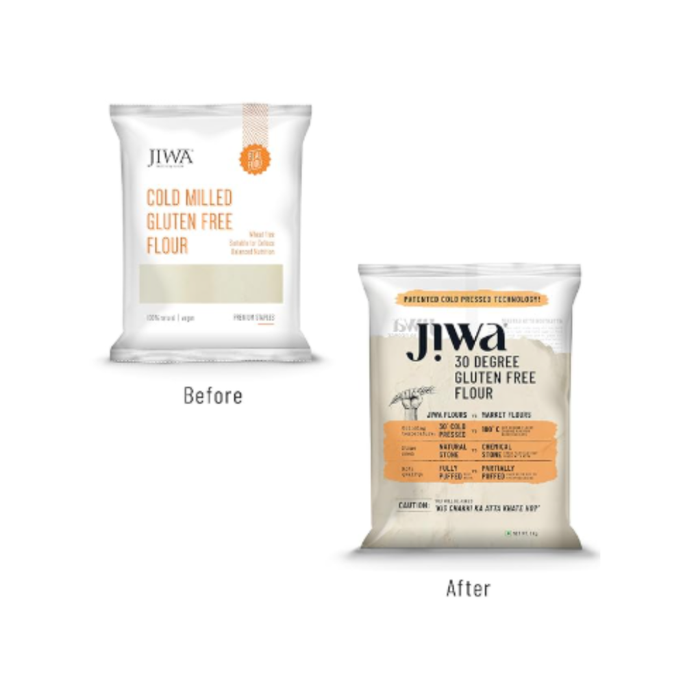 Jiwa Healthy By Nature Cold Milled Gluten Free Multigrain Flour - Swadesiicart