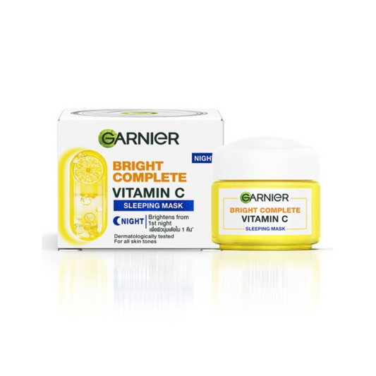 Garnier Bright Complete Vitamin C Yoghurt Night Cream - Limited Time Offer - Swadesiicart