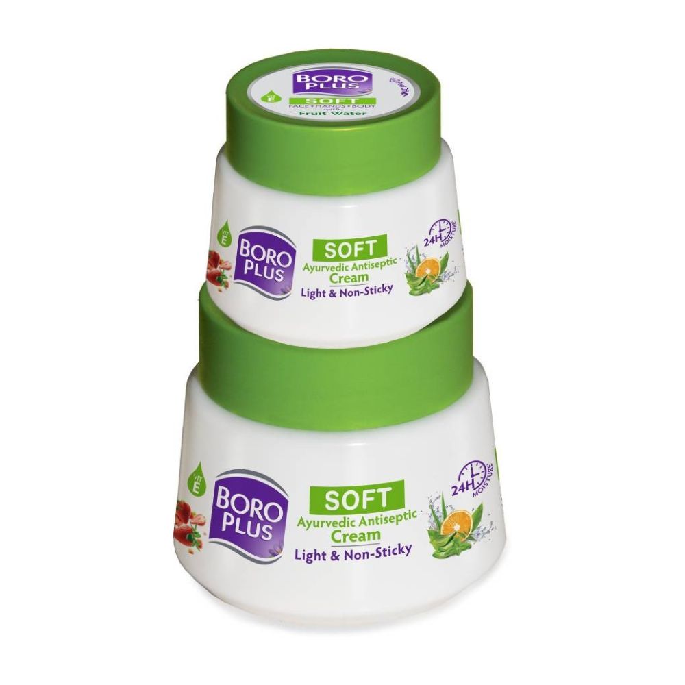 BoroPlus Soft Ayurvedic Antiseptic Cream Light & Non-sticky - Swadesiicart