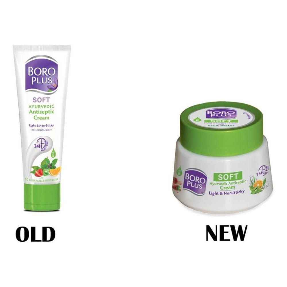 BoroPlus Soft Ayurvedic Antiseptic Cream Light & Non-sticky - Swadesiicart