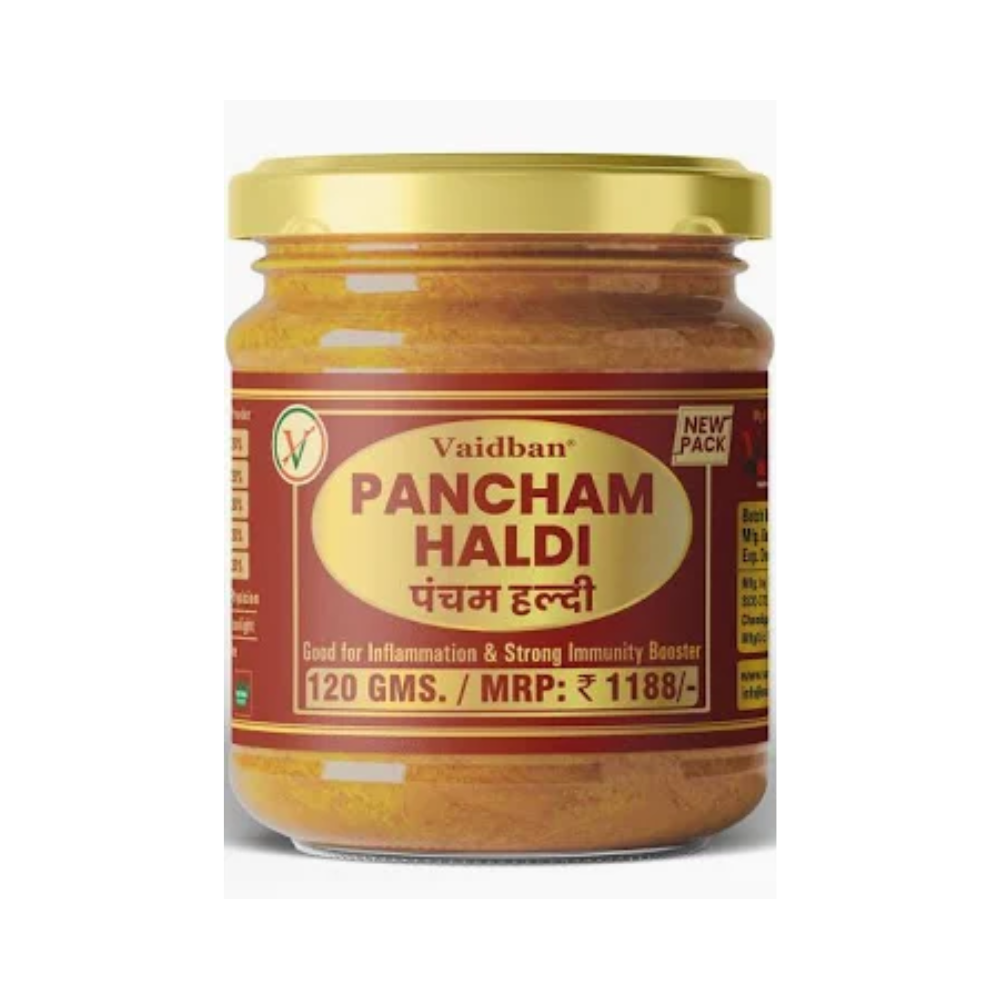 Vaidban Pancham Haldi (Organic Haldi Powder) - Swadesiicart