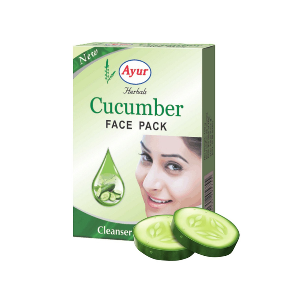Ayur Herbals Cucumber Face Pack - Swadesiicart