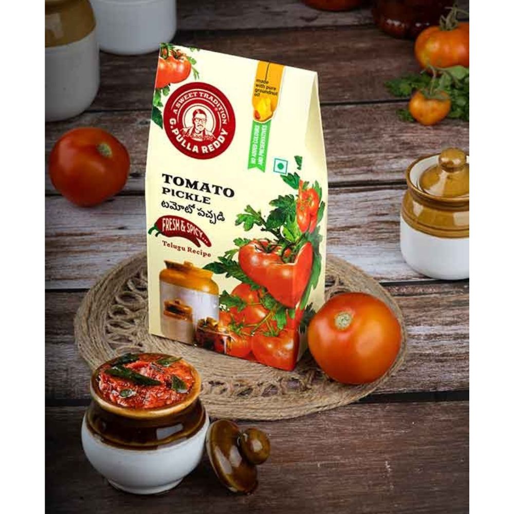 Pulla Reddy Tomato Pickle - Swadesiicart