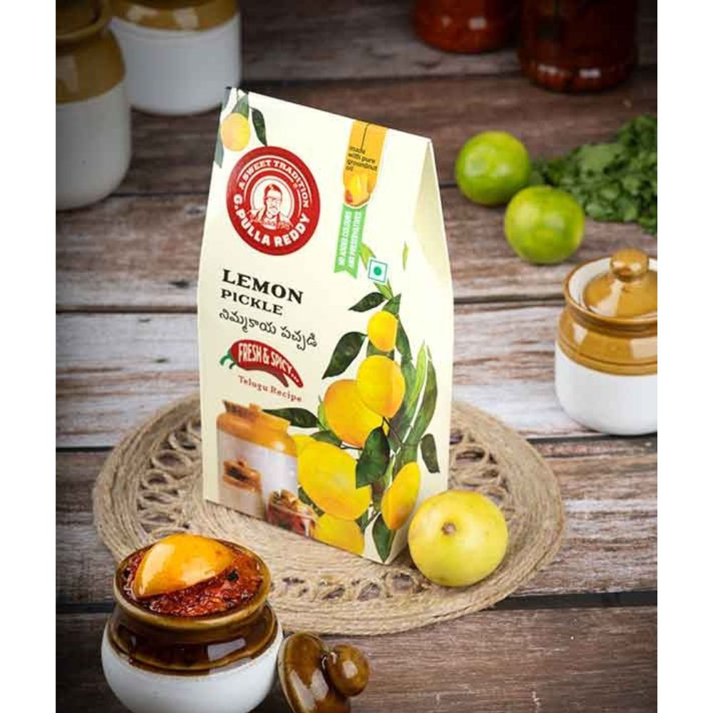 Pulla Reddy Lemon Pickle - Swadesiicart