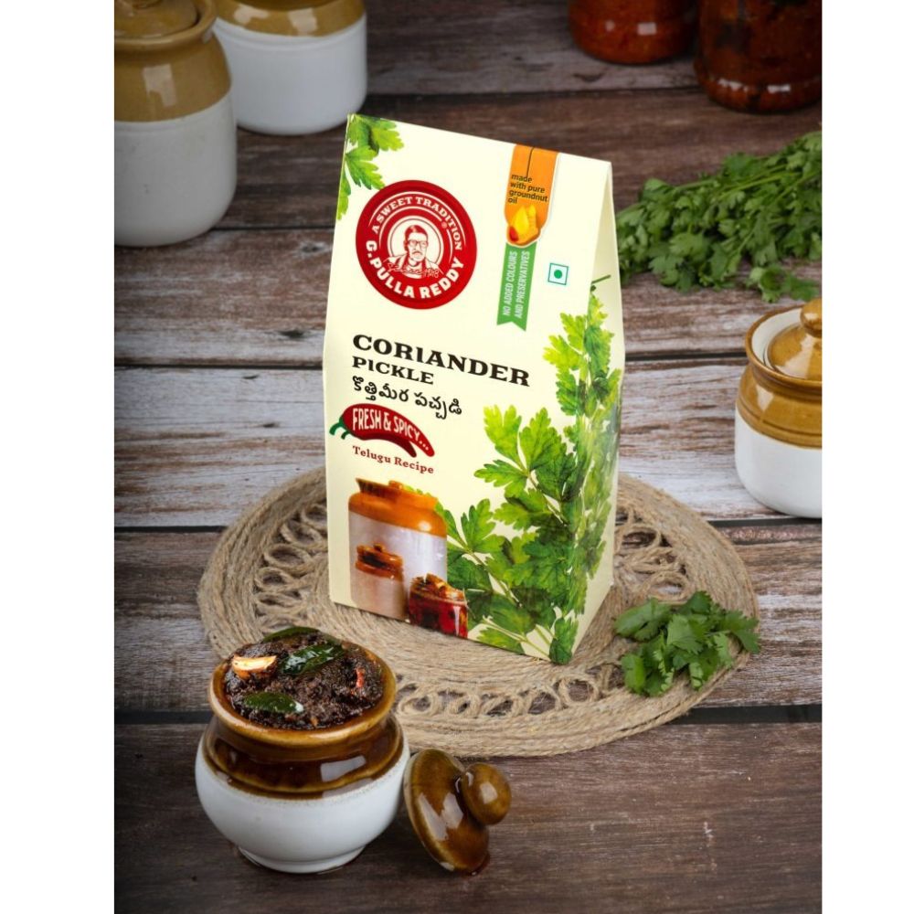 Pulla Reddy Coriander Pickle
