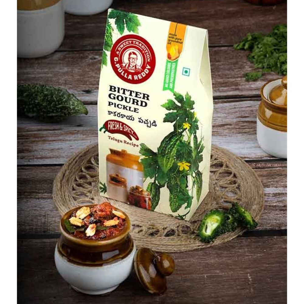 Pulla Reddy Bitter Gourd Pickle - Swadesiicart