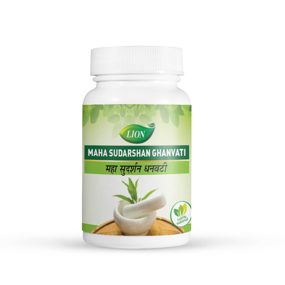 Lion Ayurveda Mahasudarshan Ghanvati | Swadesiicart