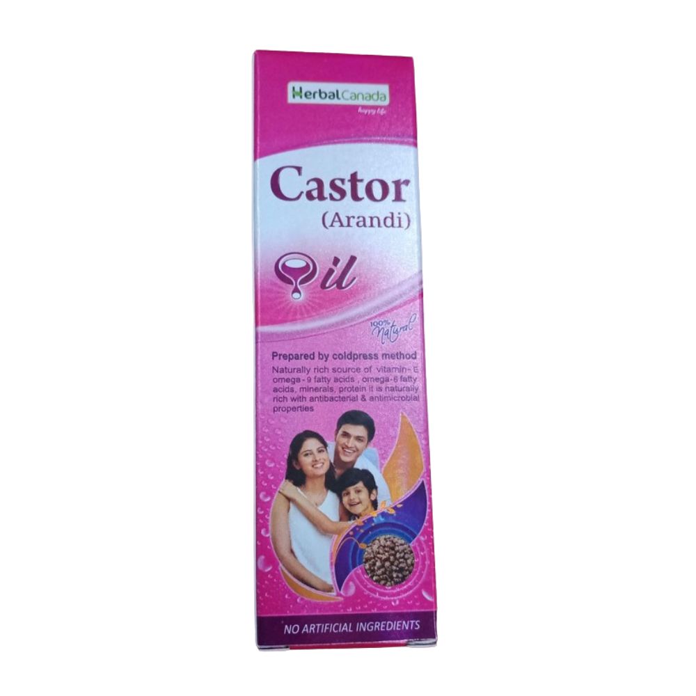 Herbal Canada Castor Oil (Arandi Oil) | Swadesiicart