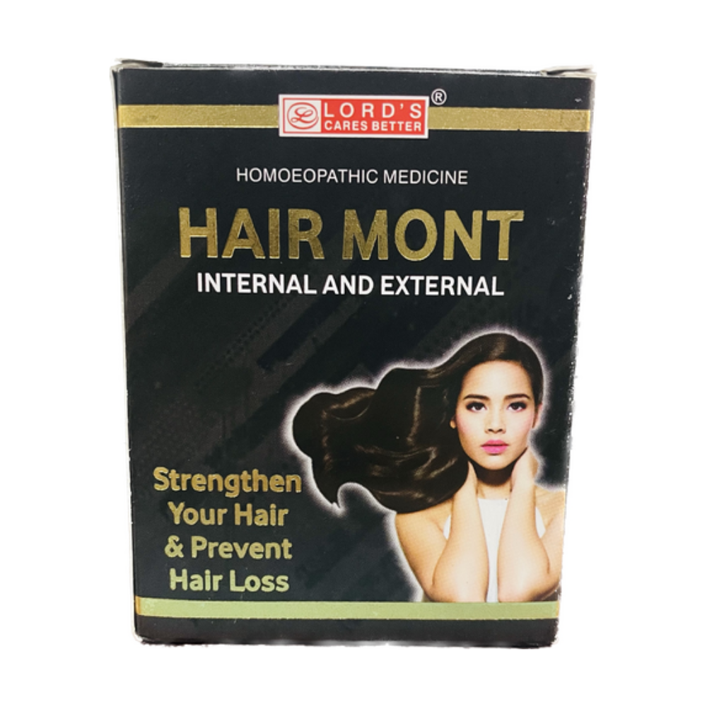Lord's Homeopathy Hair Mont Drops (Internal+External) | Swadesiicart