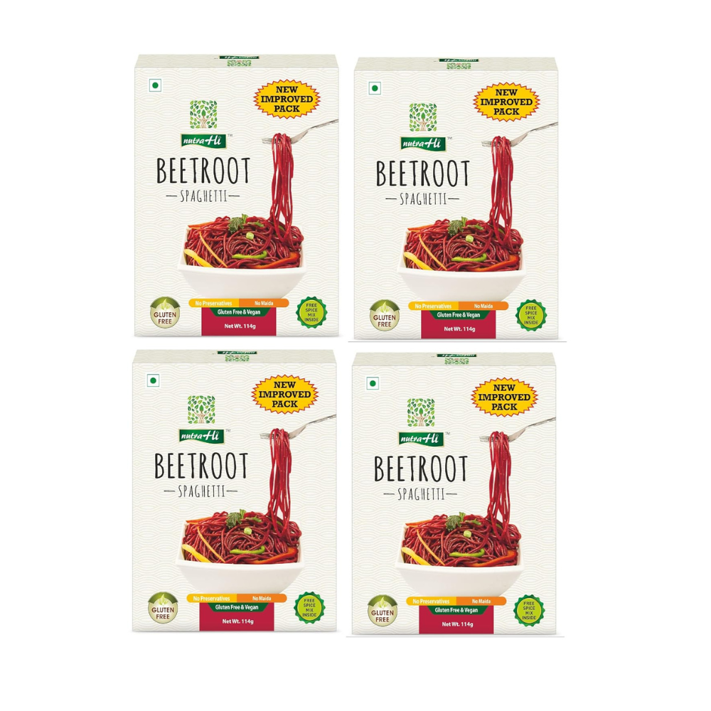 NutraHi Beetroot Spaghetti - Limited Time Offer - Swadesiicart