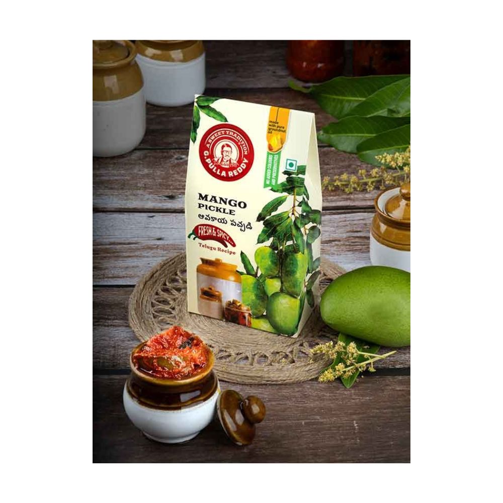 Pulla Reddy Mango Pickle - Swadesiicart