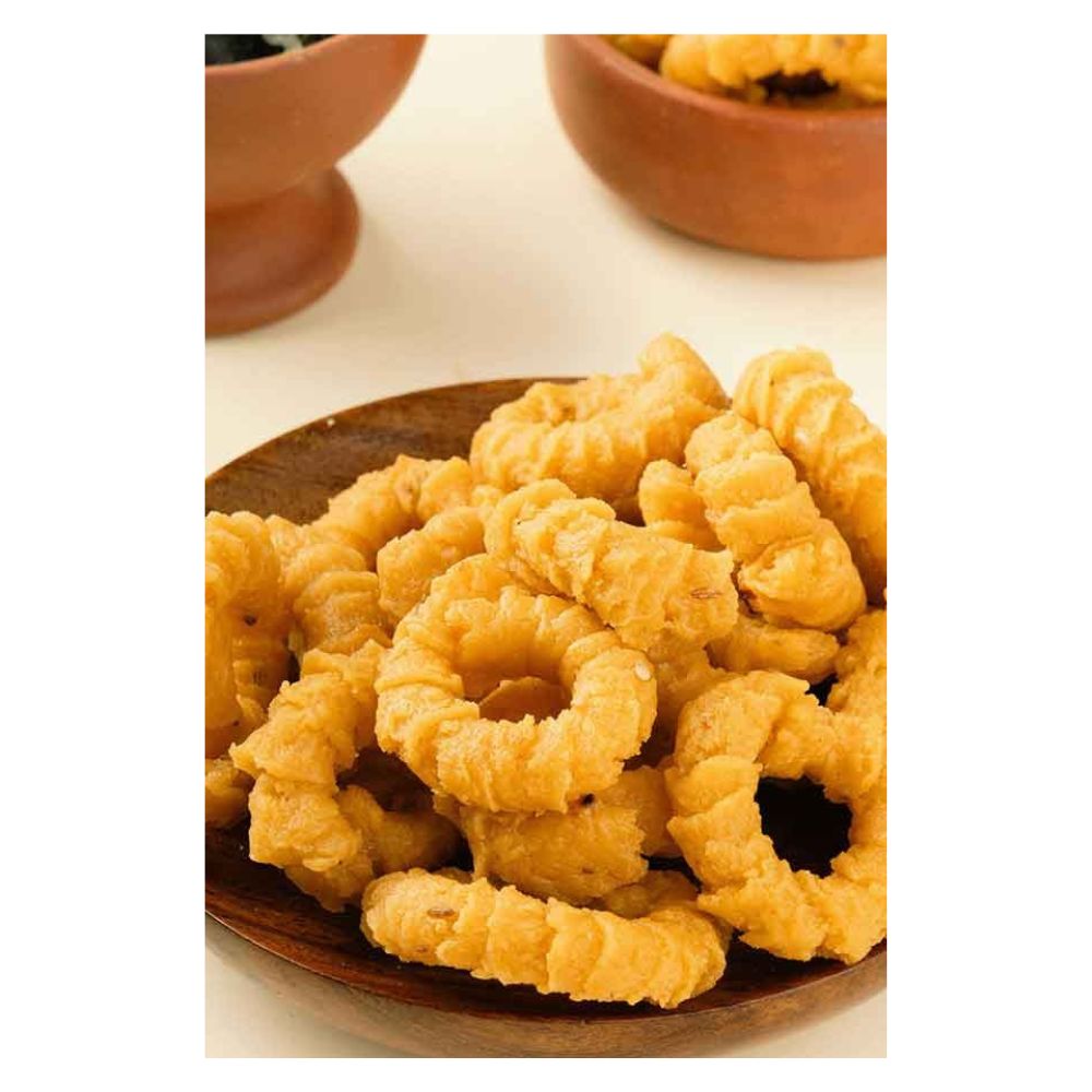 Pulla Reddy Chegodi | Crunchy Indian Snacks Chegodi by G Pulla Reddy Sweets - Swadesiicart