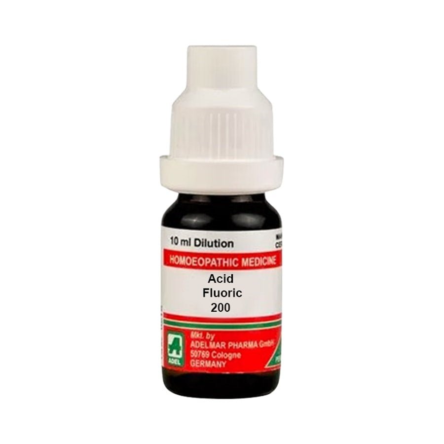 Adel Homeopathy Acid Fluoric Dilution (10 ml) | Swadesiicart