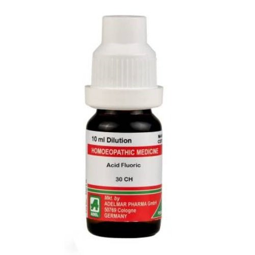 Adel Homeopathy Acid Fluoric Dilution (10 ml) | Swadesiicart
