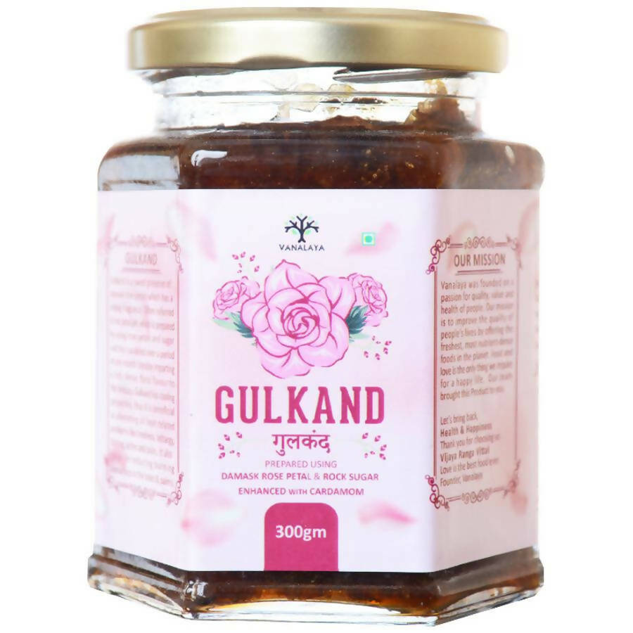 Vanalaya Gulkand With Cardamom - Vanalaya and Nutracology
