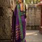 Shree Shyam Fashion Purple Soft Silk Saree