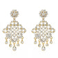 Mominos Fashion Johar Kamal Traditional Rajwadi Design Heavy Golden Colour Necklace Set - Swadesiicart