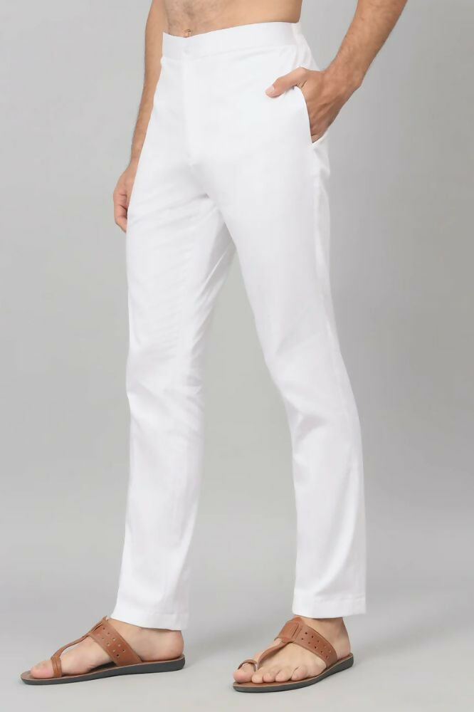 Ethnic Stretch Pants by Hilo Design | Swadesiicart