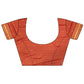 Joban Fashion Peach Banarasi Soft Silk Woven Saree | Swadesiicart