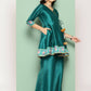 Ahalyaa Women's Traditional Wear Co-ods - Green
