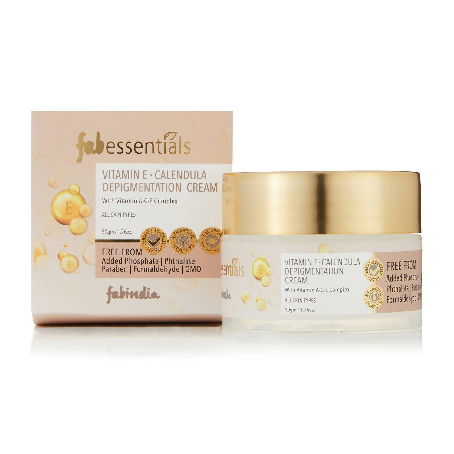 Fabessentials Vitamin E Calendula Depigmentation Cream - FabIndia Limited
