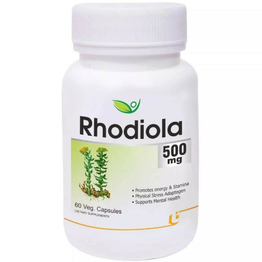 Biotrex Rhodiola 500Mg Veg Capsules | Swadesiicart