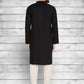 Even Apparels Pure Cotton Black Kurta - Black | Swadesiicart