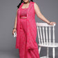 Ahalyaa Women's Traditional wear Co-ords - Pink - Swadesiicart