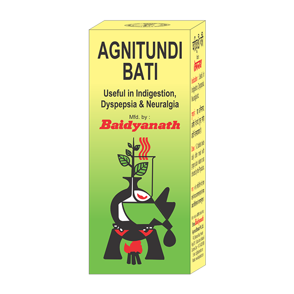 Baidyanath Agnitundi Bati - Swadesiicart