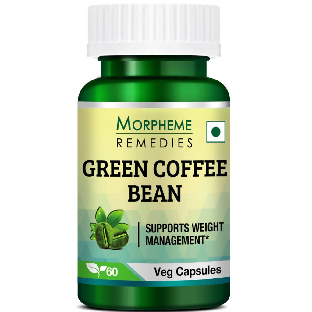 Morpheme Remedies Green Coffee Beans Veg Capsules | Swadesiicart