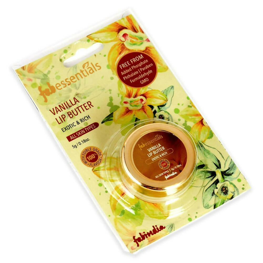 Fabessentials Vanilla Lip Butter - Swadesiicart