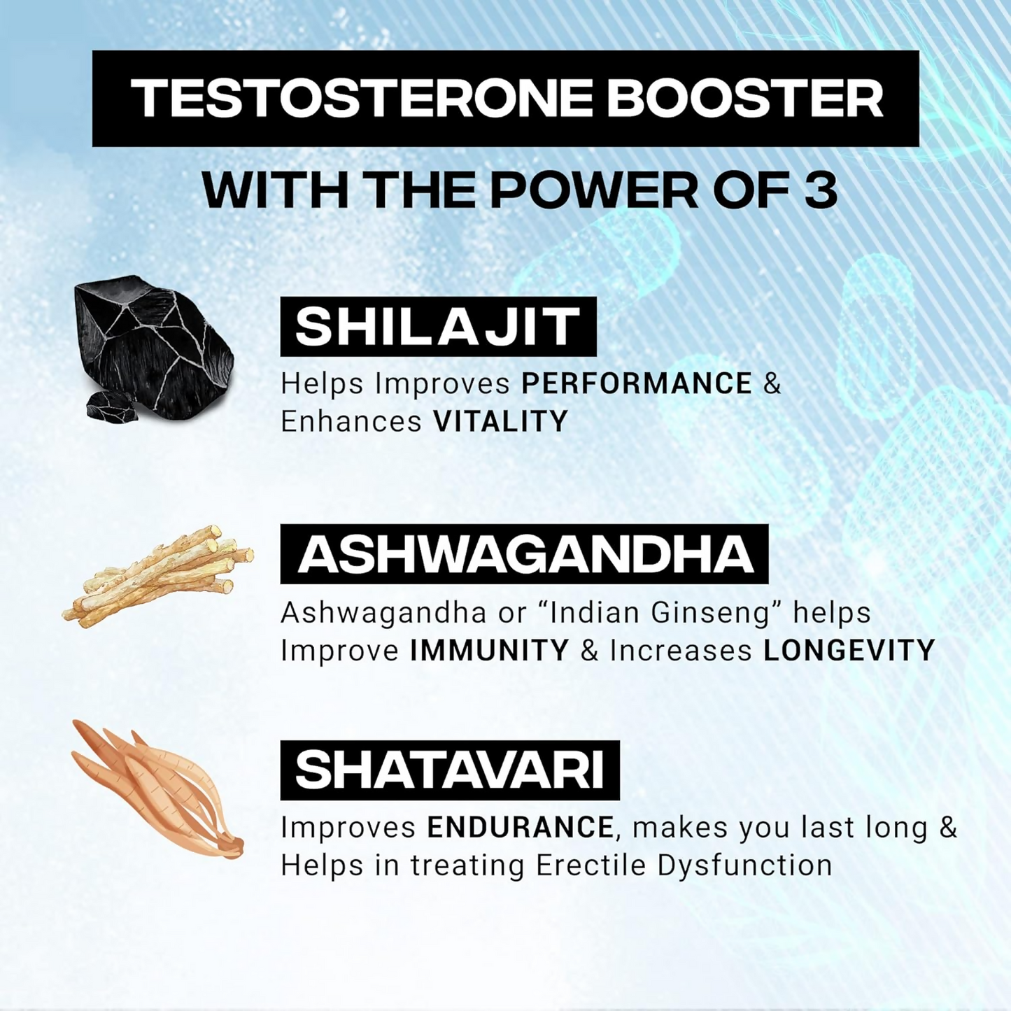 Sesa Ayurvedic Hair Vitality Booster Tablets For Men - Swadesiicart