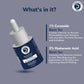 Dermistry Pure 1% Ceramide 2% Hyaluronic Acid Sensitive & Dry Skin Moisturizer Barrier Repair Serum - Swadesiicart