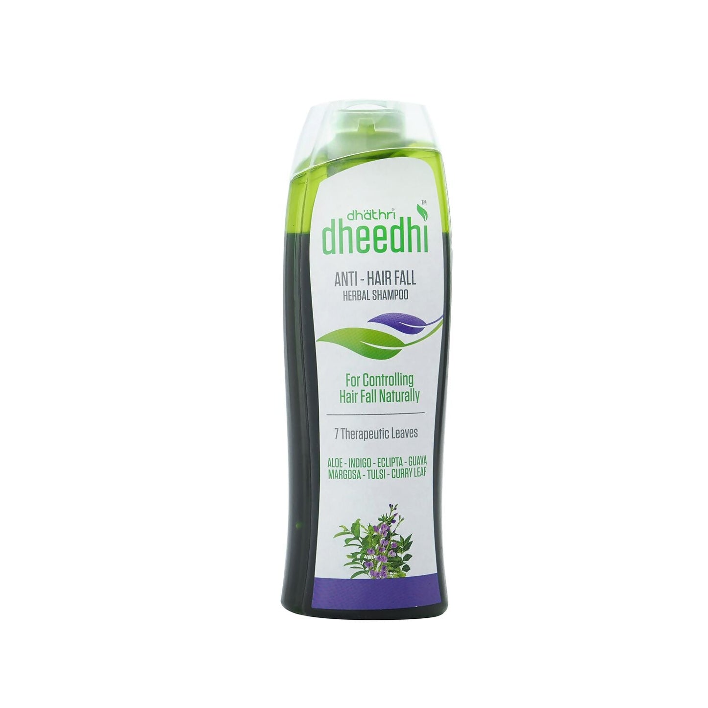 Dhathri Anti-Hairfall Herbal Shampoo - Reduces Hair Fall and Enhance Hair Growth - Swadesiicart