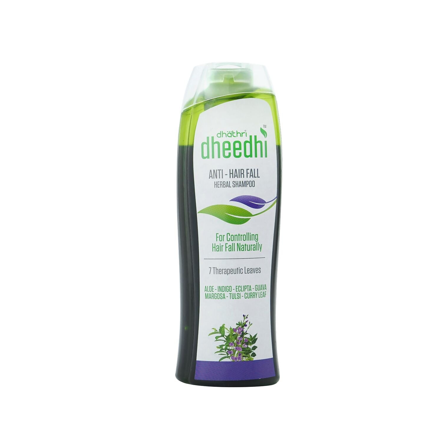 Dhathri Anti-Hairfall Herbal Shampoo - Reduces Hair Fall and Enhance Hair Growth - Swadesiicart