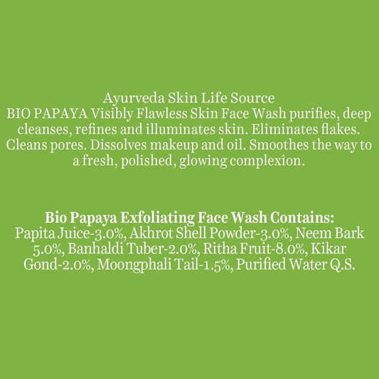 Biotique Bio Papaya Visibly Flawless Skin Face Wash