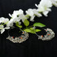 Mominos Fashion Johar Kamal Beautiful Peacock Design Chandbali Earrings - Swadesiicart