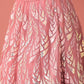 House of Panchhi CORAL Net Sequinse Work Lehenga & Blouse, Dupatta | Swadesiicart