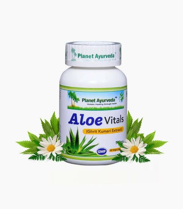 Planet Ayurveda Aloe Vitals Capsules - Planet Ayurveda