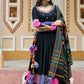 AI Fashion Black Viscose Rayon Designer Navratri Lehenga Choli Collection