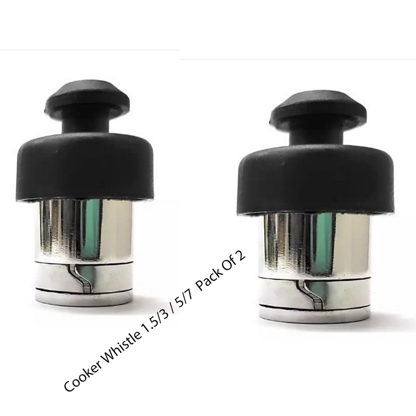 Vooli Cooker Whistle Pressure Regulator Weight Whistle (3 Litre Whistle Cooker City Combo 2) - Swadesiicart