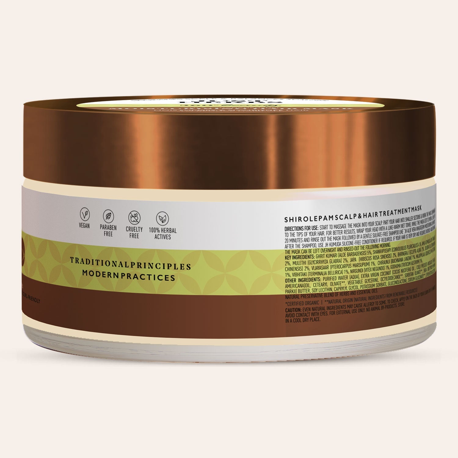 Moisturising Hair Mask with Amla & Shankhpushpi: 200 gm
