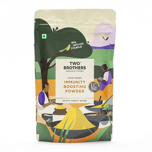 Two Brothers Organic Farms Plant Based Immunity Boosting Powder | Swadesiicart
