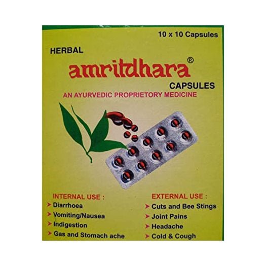 Amritdhra Capsules Pack Of 100 Capsules | Swadesiicart