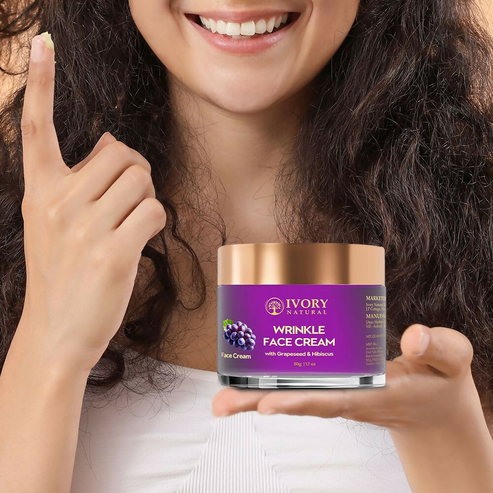 Ivory Natural Wrinkle Face Cream For More Radiant And Youthful Look | Swadesiicart