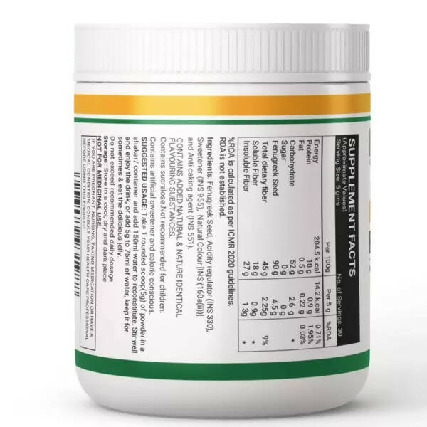 Inlife Fenugreek Fiber Powder - Swadesiicart