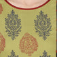 Aniyah Rayon Parrot Green Color Block Print Anarkali Palazzo Set (AN-194K)